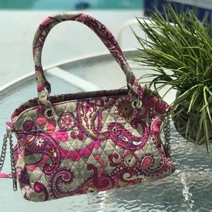 Vera Bradley Chain Bag in Paisley Meets Plaid
